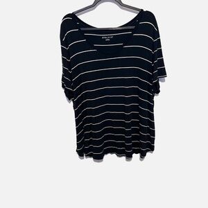 Ava & Viv striped pullover top